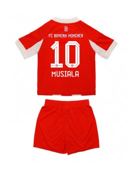 Bayern Munich Jamal Musiala #10 Dječji Domaci Dres kompleti 2025-26 Kratak Rukavima (+ kratke hlače)